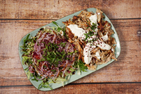 Dönerteller mit Salat