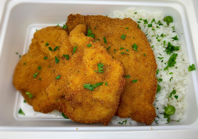 2 adag RÁNTOTT CSIRKEMELL RIZZSEL 1 áráért