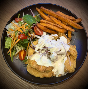 Chrupiący smażony kurczak