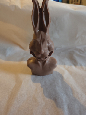lapin buste chocolat au lait 