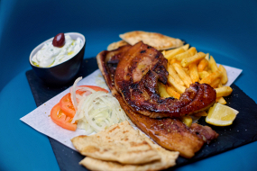 Panseta Teller (gegrillter Schweinebauch