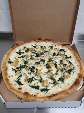 13. Špenátová s kuřecím masem