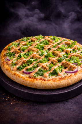 Pizza Vegane Chicken Döner