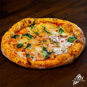 Pizza spinaci e Gorgonzola