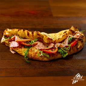 Piadina con prosciutto cotto