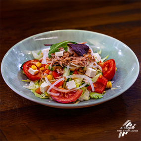 Bauernsalat dazu brot