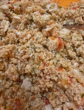 Cous cous pollo e zucchine