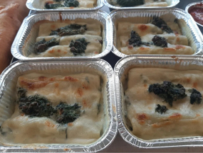 Crespelle ricotta e spinaci