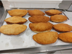 Panzerotto fritto zola e anduja