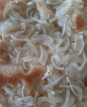 Trancio focaccia cipolla