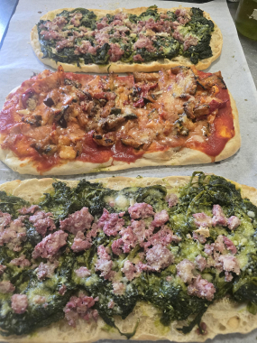 Pinsa lievito madre farcita