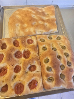 Trancio focaccia pomodorino