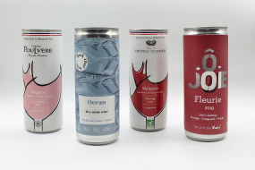 Vin rouge en canette sélection du moment