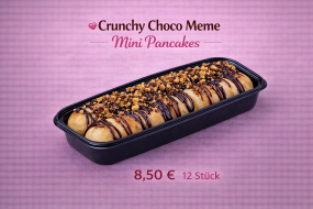Crunchy Choco Meme Mini Pancakes