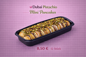 Dubai Pistachio Mini Pancakes