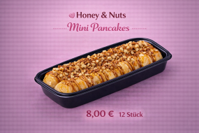 Honey & Nuts Mini Pancakes