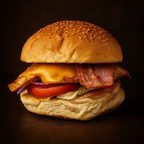 Burger Pui cu Bacon