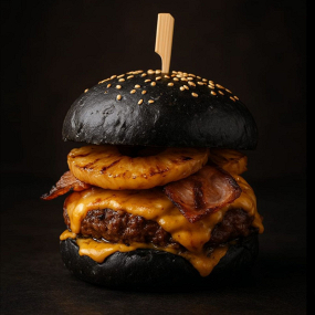 Burger Black Monster