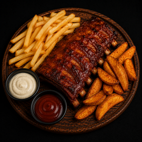 BBQ SPARERIBS (Nach Art der Wirtin)