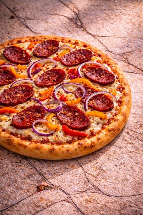 Nr. 21 Sucuk, Paprika, Zwiebeln