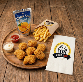 Kids Menü Chicken Popcorn