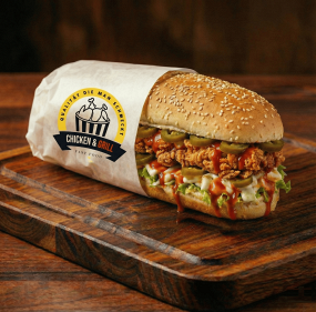 Zinger Sandwich - scharf