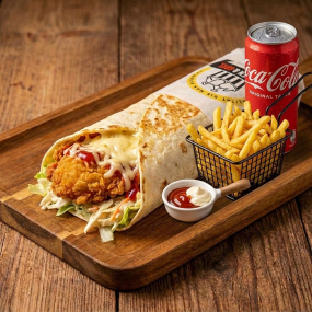 Angebot 2 (Crispy-Roll Menü)