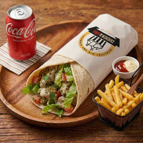 Angebt 4 (Falafel Menü) Vegetarisch