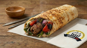 Holzkohle Roll (Chicken)