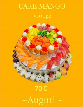 CAKE MANGO 100PZ