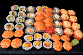 Zestaw w tempurze i smażone rolki 48 szt