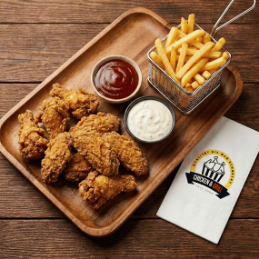 25a Chicken Wings Regular (Menü)
