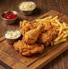 17 Chicken Menü 1 (4 Stück)