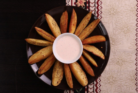 MEXICKÉ BRAMBORY S OMÁČKOU