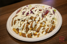 Falafel kebab tál (new)