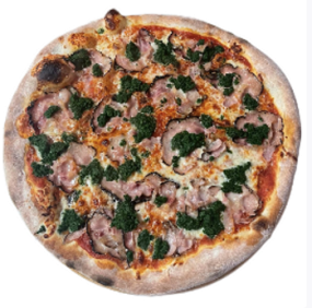 Špenátová (Půlené Pizzy)