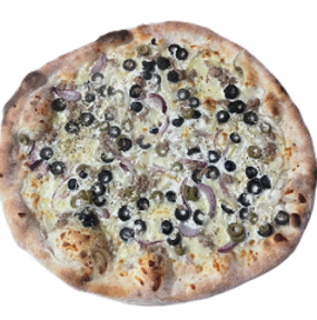 Tuňáková speciál (Půlené Pizzy)