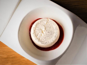 Panna Cotta | Con Coulis di Fragole
