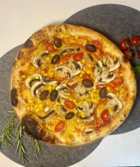 Pizza Vegetariană (variantă și de post)