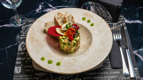 Tartar de Somon cu Avocado și Wasabi 250g