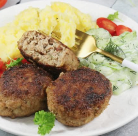 Kotlet Mielony z Wieprzowiny (2 sztuki)
