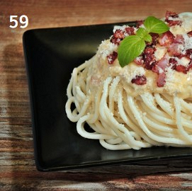 59. Spaghetti Carbonara
