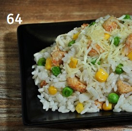 64. Smetanové rizoto se sýrem