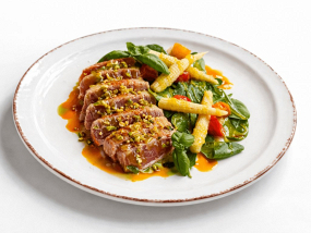  ATÚN CON COSTRA DE PISTACHO