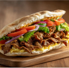 Sandwich poulet curry