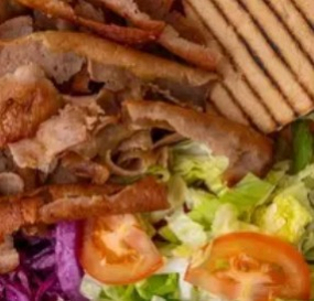 Talíř KEBAB chleba velký