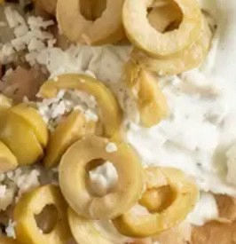 Talíř KEBAB syr a olivy velký