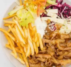 Talíř Kebab S Hranolkami malý
