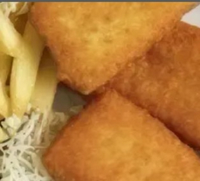 Smažený sýr v chlebu velký