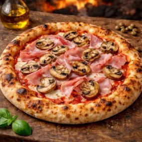 Pizza Prosciutto Funghi XXL